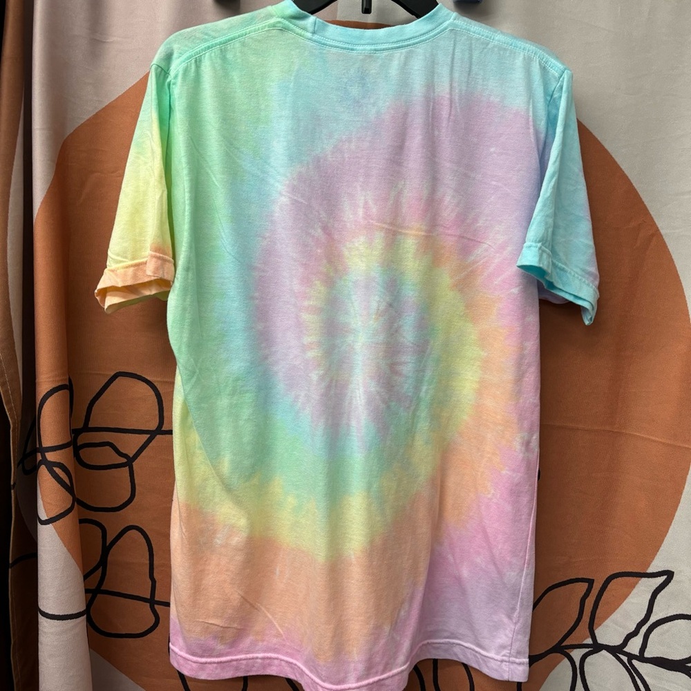 Grateful Dead dancing bears spiral tee, large, lightweight+soft - Picture 6 of 7
